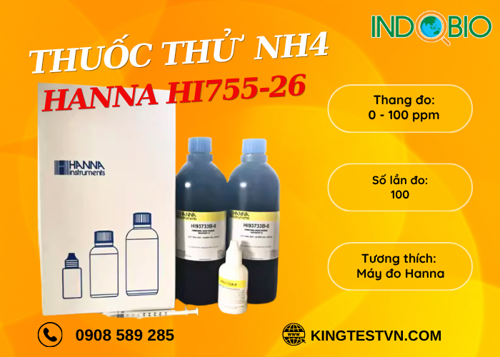 Thuốc thử NH4 Hanna HI93733-01